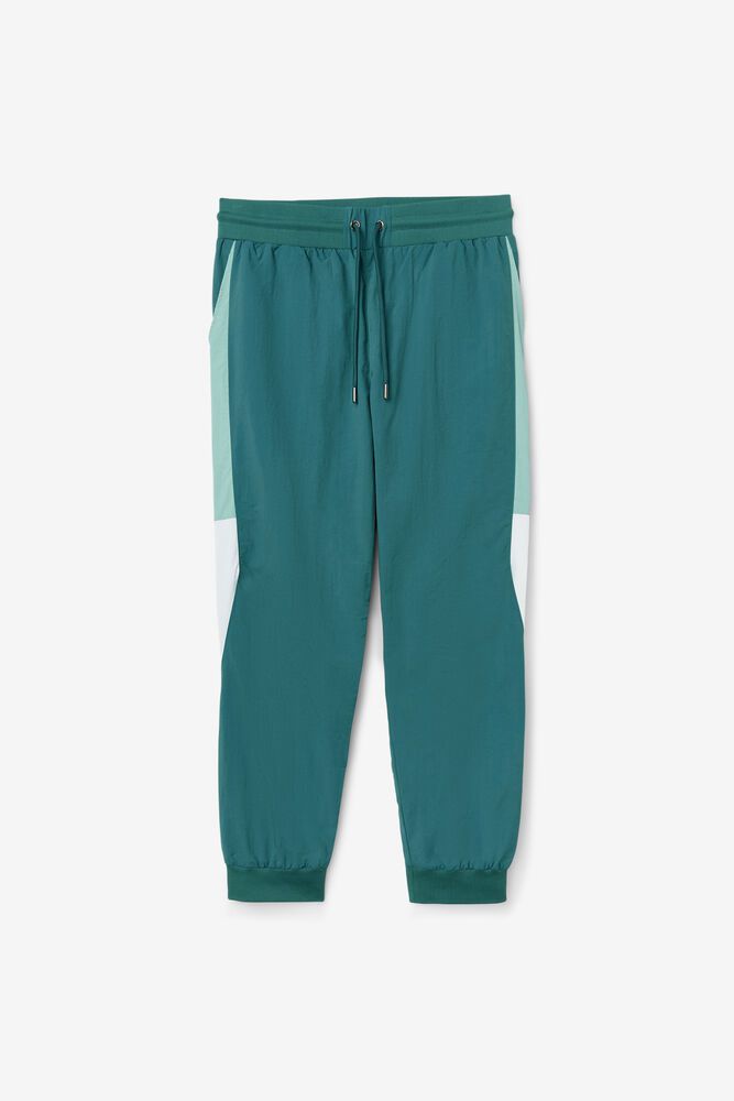 Fila Pants Mens Turquoise Klio Windpant - Ireland 64083-NTYK